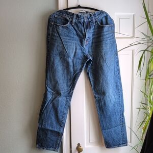 Madewell Men's Straight Blue Jeans